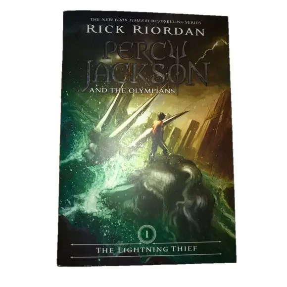 Percy Jackson and the Olympian Paperback Set. (Only Exception missing book #5) - Picture 1 of 7